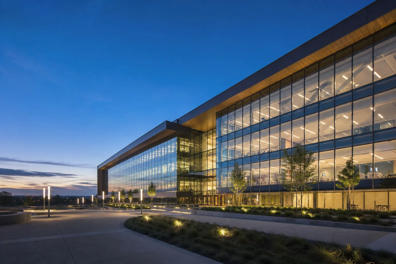 Enterprise technology headquarters representing Chapman Digital engineering legacy