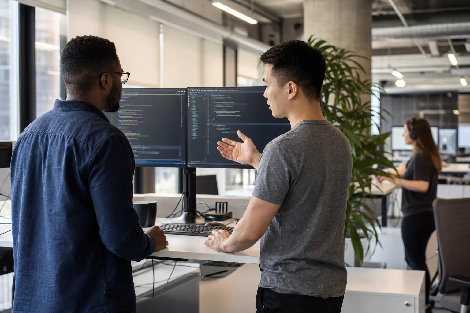 Chapman Digital engineers reviewing cloud architecture